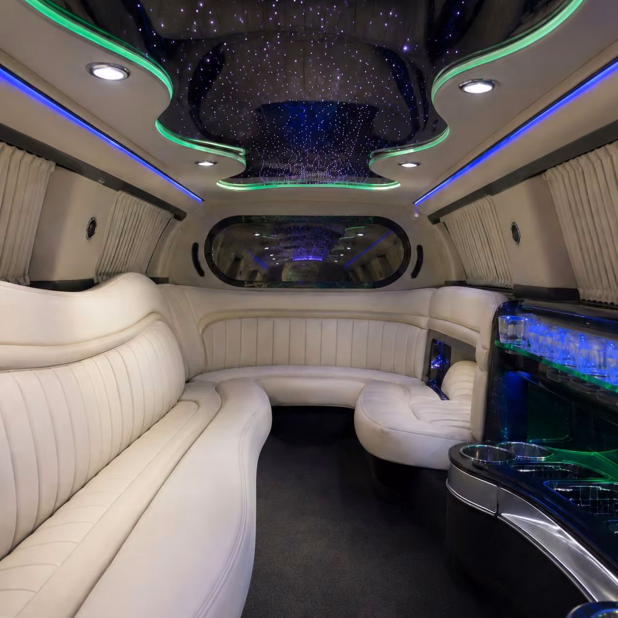 lake mary limo interior